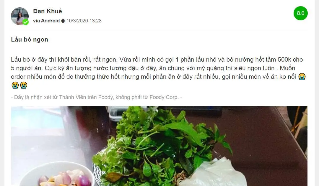 Gh&eacute; Thưởng Thức Đặc Sản Tại Lẩu b&ograve; S&aacute;u Hưng &ndash; Qu&aacute;n Lẩu B&ograve; Nức Tiếng Đ&agrave; Nẵng 9