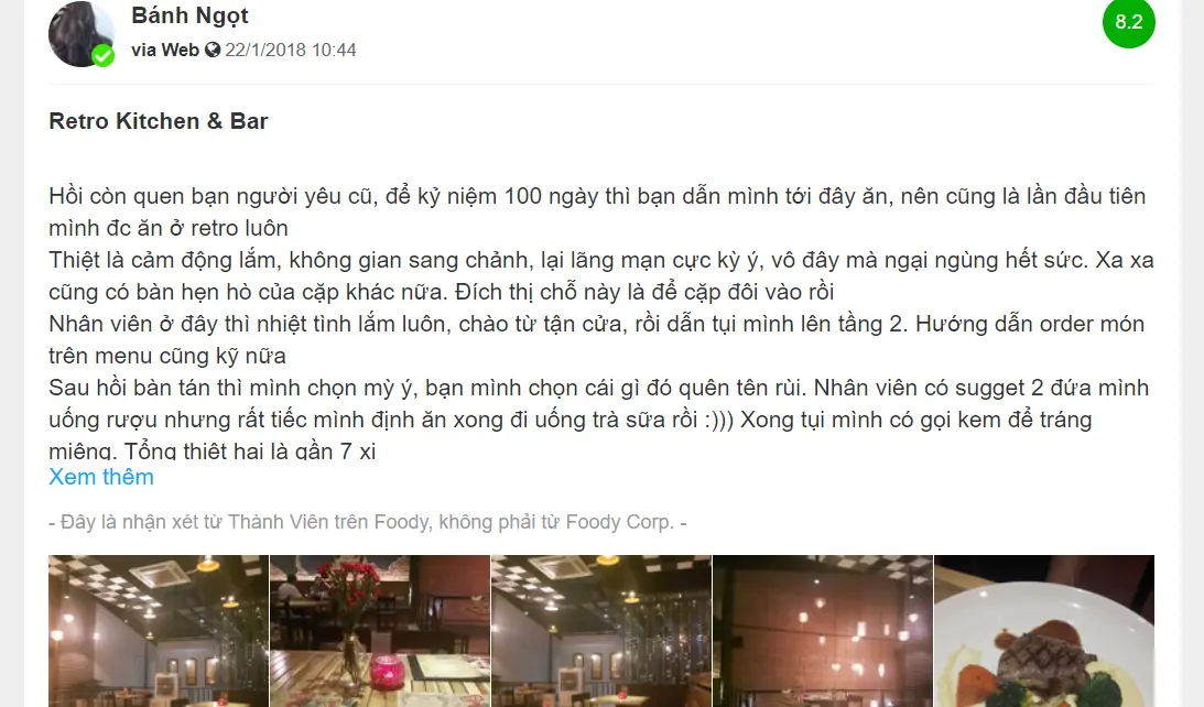 Retro Kitchen and Bar Da Nang - Kiến tr&uacute;c Ch&acirc;u &Acirc;u giữa l&ograve;ng Đ&agrave; Nẵng 8