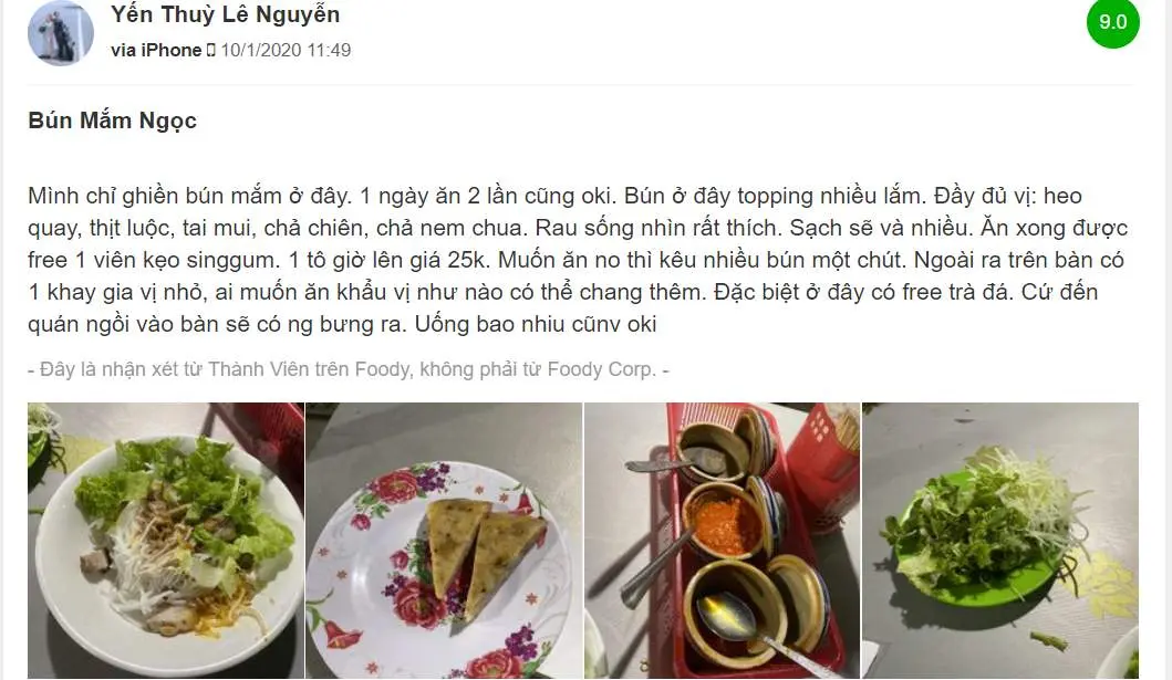 Thưởng Thức B&uacute;n Mắm Ngọc Đ&agrave; Nẵng Nức Tiếng 6