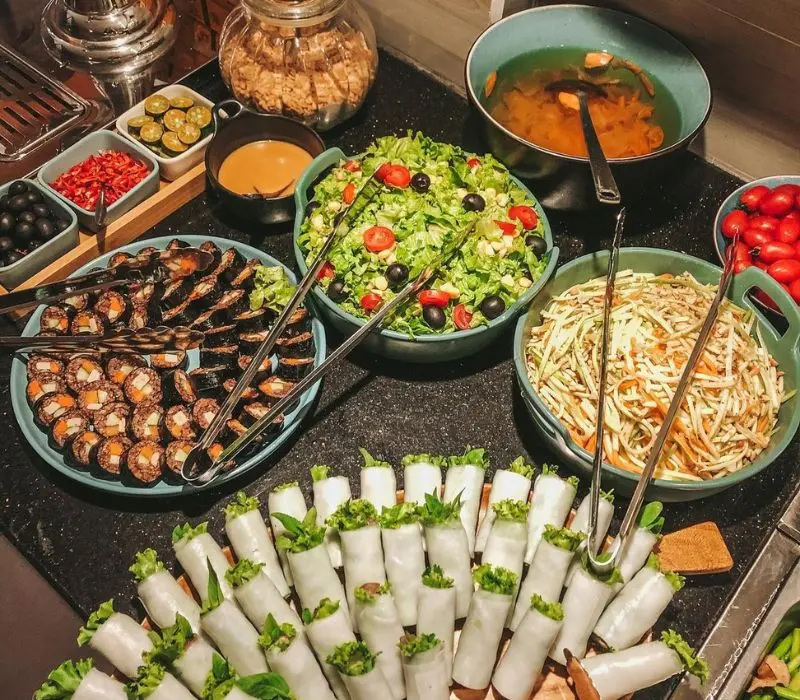 Top 8 quán buffet chay Đà Nẵng siêu ngon và nổi tiếng nhất