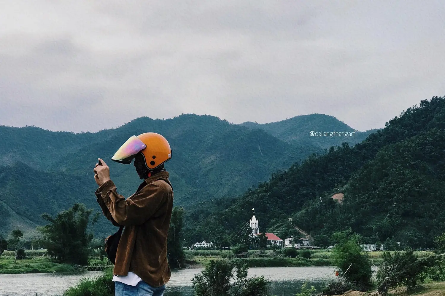 C&ugrave;ng Đặng Đại Review Hồ H&ograve;a Bắc b&igrave;nh y&ecirc;n 9