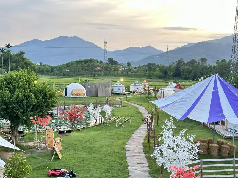 Hani Glamping Đ&agrave; Nẵng trải nghiệm cắm trại tựa giữa miền M&ocirc;ng Cổ 2