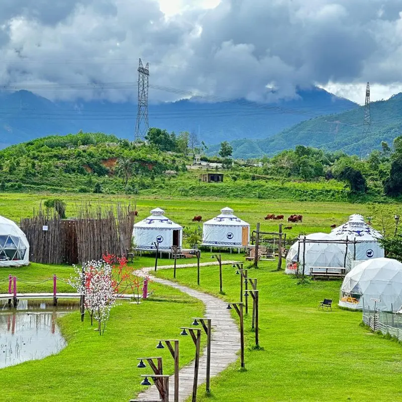 Hani Glamping Đ&agrave; Nẵng trải nghiệm cắm trại tựa giữa miền M&ocirc;ng Cổ 12