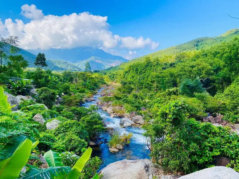 Thung lũng Khe Răm ốc đảo xanh tươi trong l&ograve;ng Đ&agrave; Nẵng 2