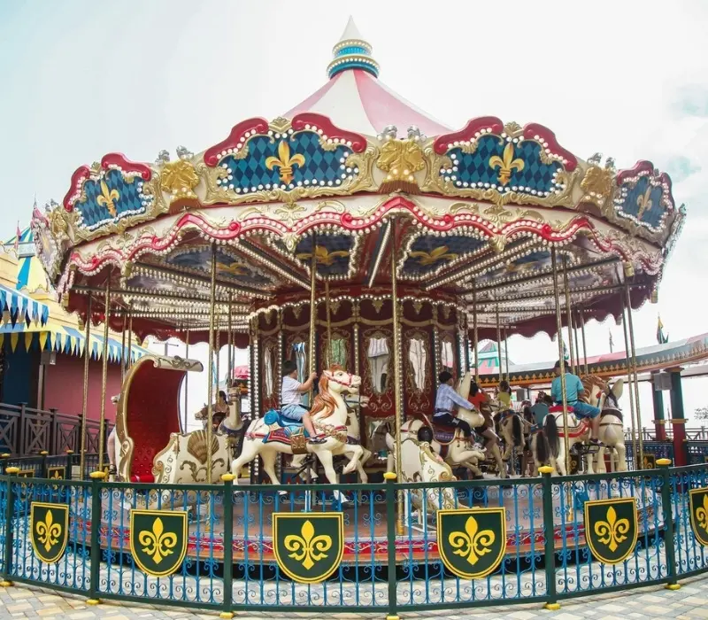 Phá đảo khu vui chơi Fantasy Park Bà Nà Hills từ A đến Z
