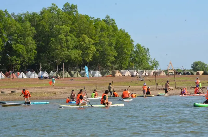 Chill cùng trải nghiệm camping Hồ Trị An cực lãng mạn 3