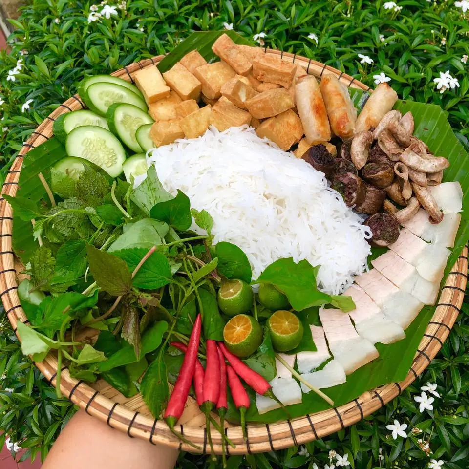 Bún đậu mắm tôm bà Xíu, hương vị Hà Nội trong lòng phố núi