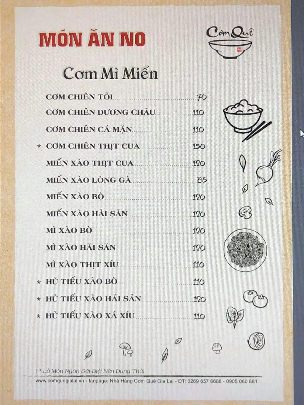 Đến nh&agrave; h&agrave;ng Cơm Qu&ecirc; Gia Lai v&agrave; trải nghiệm n&eacute;t ẩm thực d&acirc;n d&atilde; 6