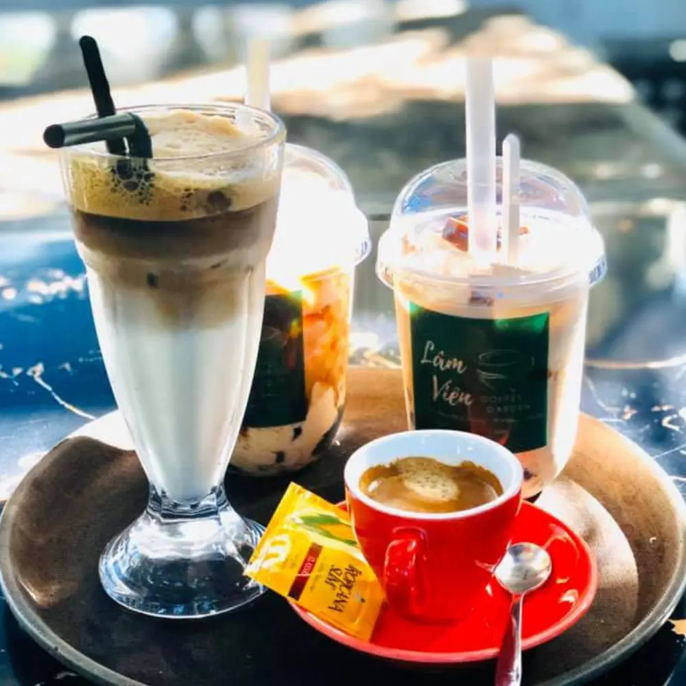 L&acirc;m Vi&ecirc;n Coffee Garden, qu&aacute;n c&agrave; ph&ecirc; kh&ocirc;ng gian xanh tại phố n&uacute;i 7