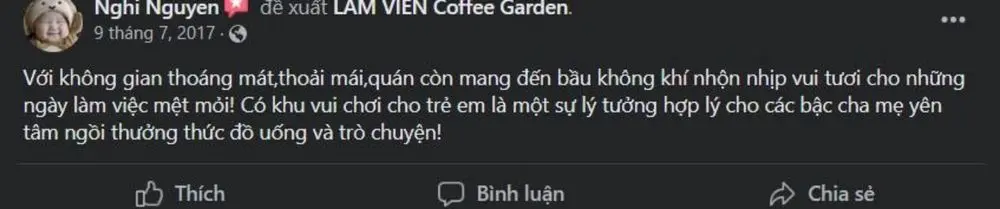 L&acirc;m Vi&ecirc;n Coffee Garden, qu&aacute;n c&agrave; ph&ecirc; kh&ocirc;ng gian xanh tại phố n&uacute;i 13