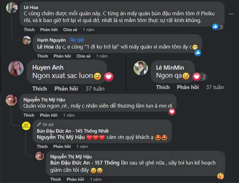 Thưởng thức b&uacute;n đậu Đức An ngon nhất Pleiku 9