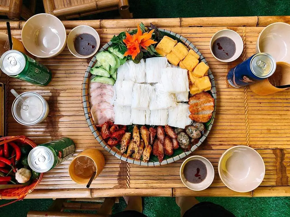 Thưởng thức bún đậu Đức An ngon nhất Pleiku