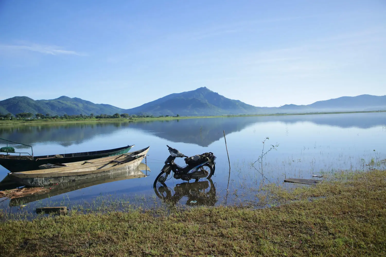 Dạo quanh Biển hồ Pleiku h&ograve;a m&igrave;nh v&agrave;o thi&ecirc;n nhi&ecirc;n trong l&agrave;nh 6