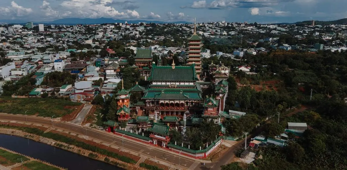 Vãn cảnh Chùa Minh Thành, không gian kiến trúc ấn tượng tại Gia Lai