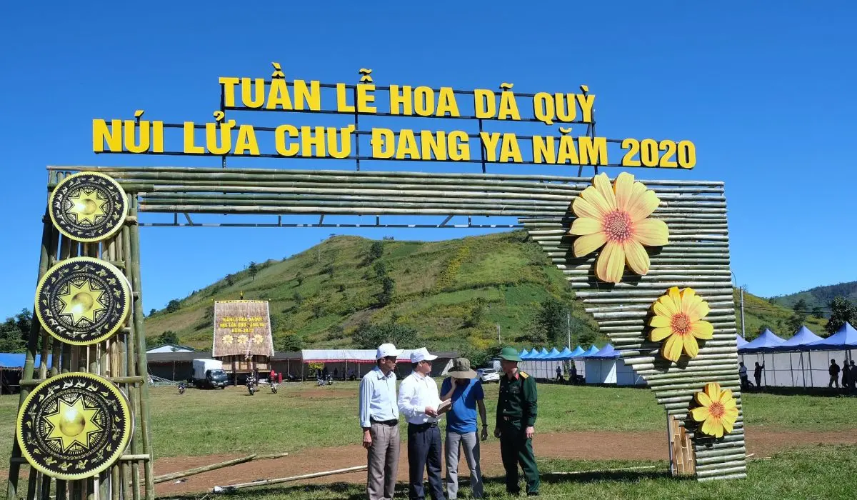 Lễ hội hoa d&atilde; quỳ Chư Đăng Ya với nhiều hoạt động cực th&uacute; vị 4