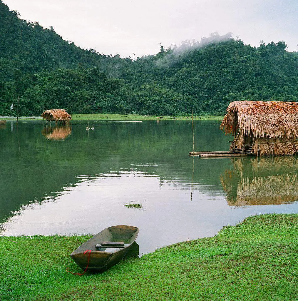 Hồ Noong - Chốn bồng lai giữa l&ograve;ng H&agrave; Giang 11