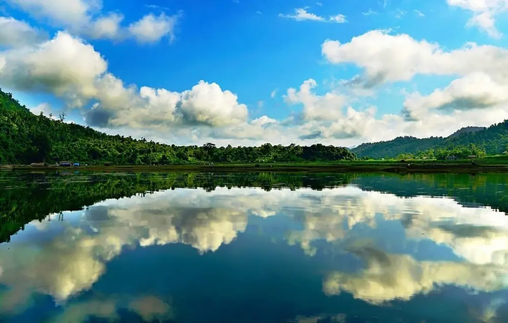 Hồ Noong - Chốn bồng lai giữa l&ograve;ng H&agrave; Giang 3