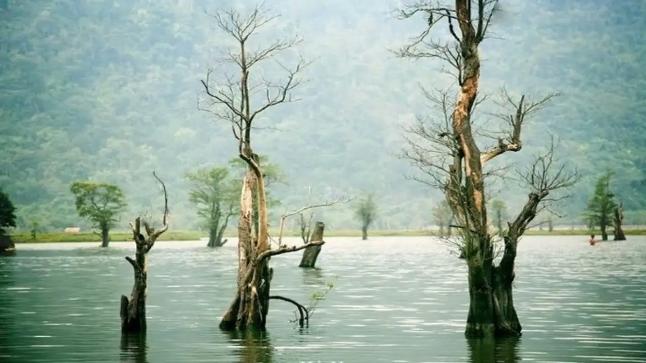 Hồ Noong - Chốn bồng lai giữa l&ograve;ng H&agrave; Giang 2