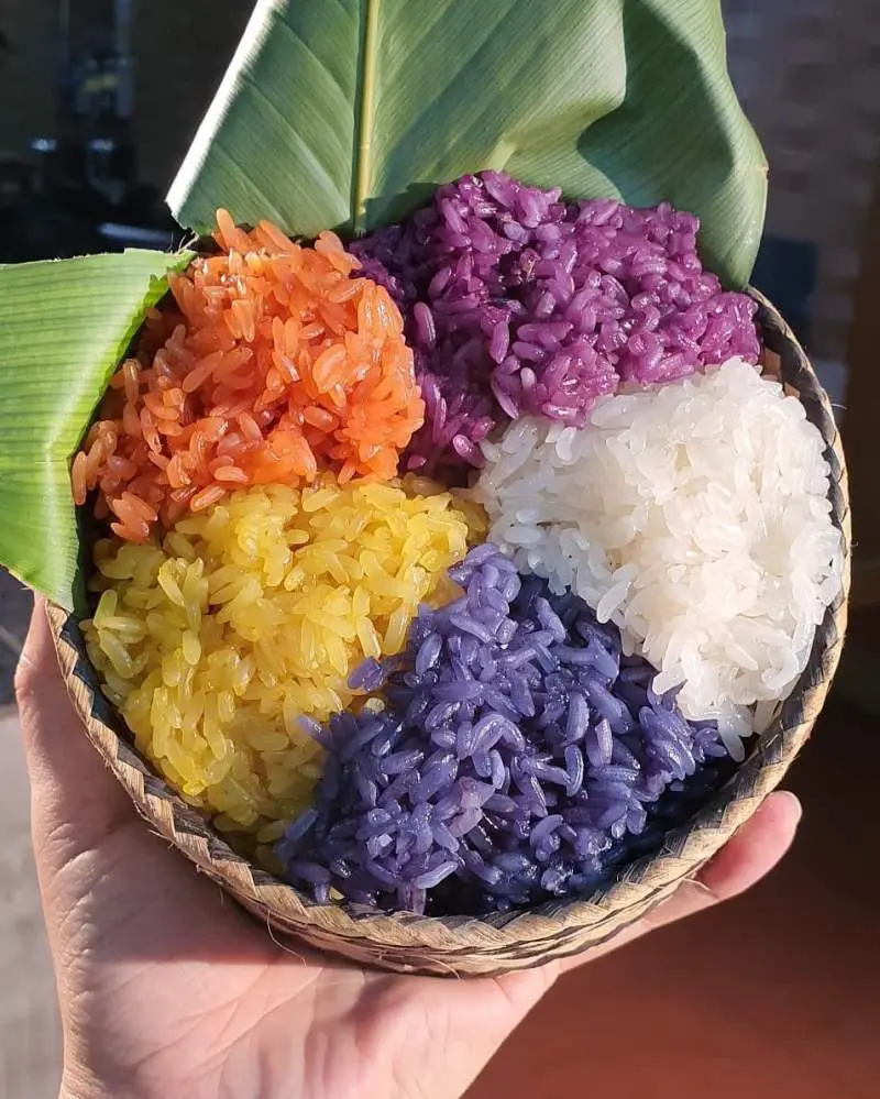 M&ecirc; mẩn với m&ugrave;i vị thơm ngon, đậm đ&agrave; của g&oacute;i x&ocirc;i ngũ sắc H&agrave; Giang 4