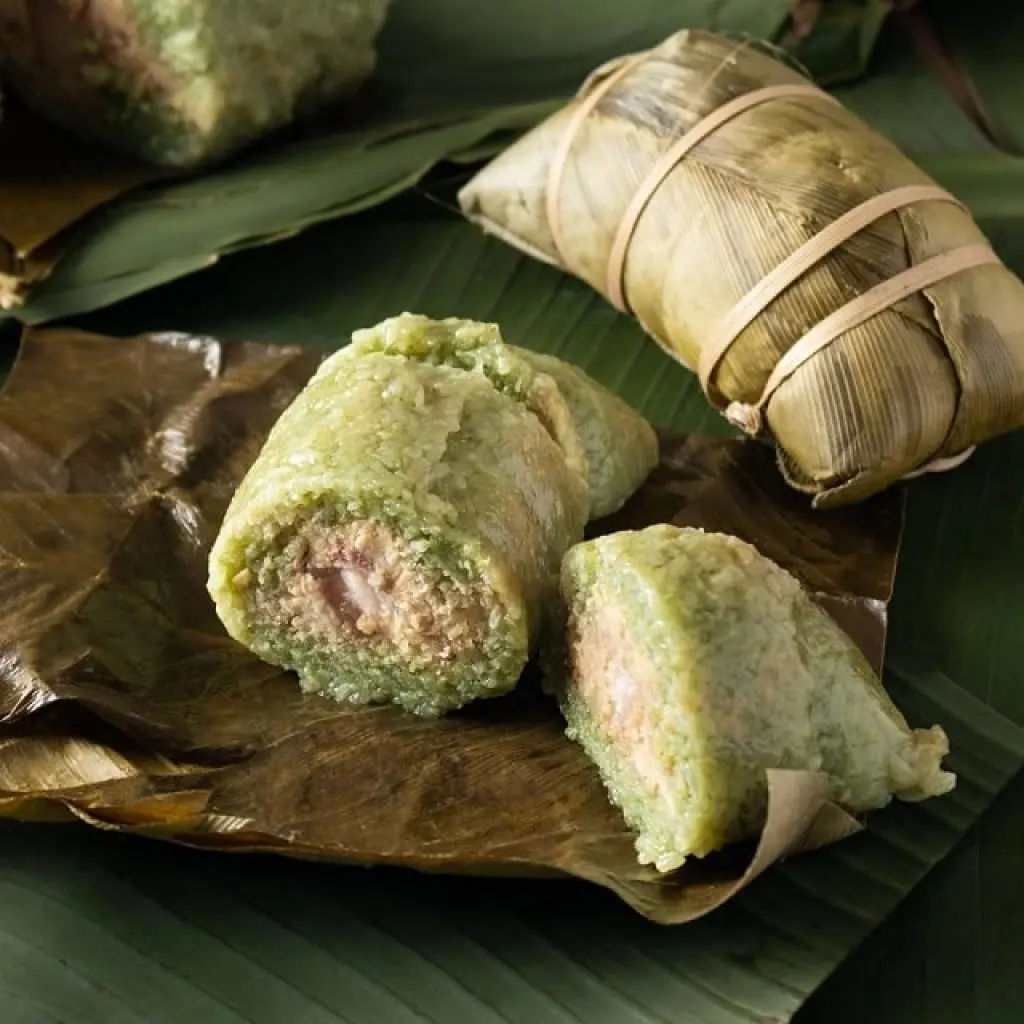 Tết đến xu&acirc;n về với h&igrave;nh ảnh b&aacute;nh chưng g&ugrave; H&agrave; Giang quen thuộc 5
