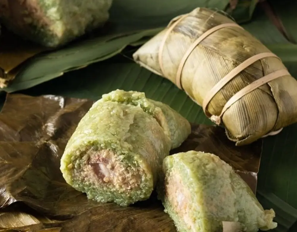 Tết đến xuân về với hình ảnh bánh chưng gù Hà Giang quen thuộc