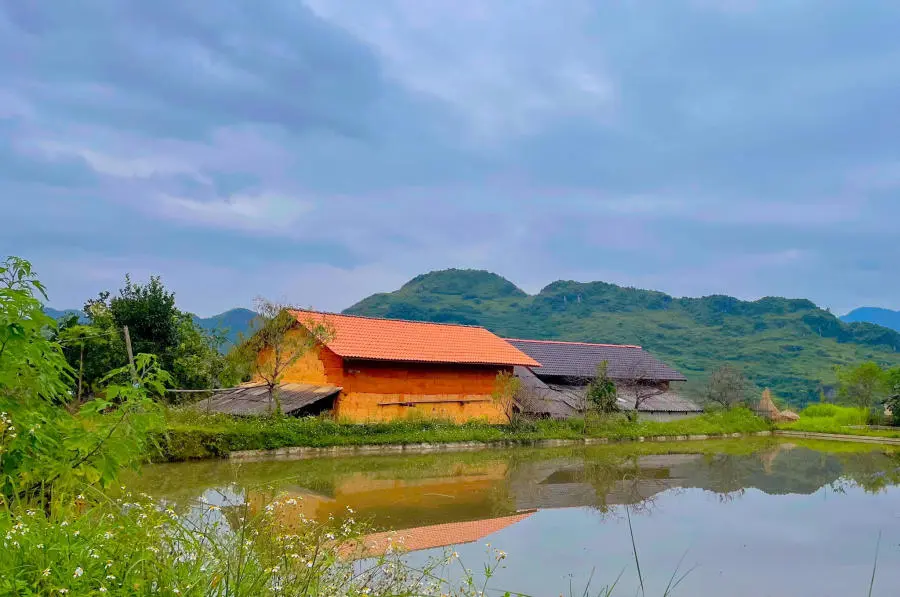 Độc đ&aacute;o Những nếp nh&agrave; tr&igrave;nh tường ở H&agrave; Giang 3