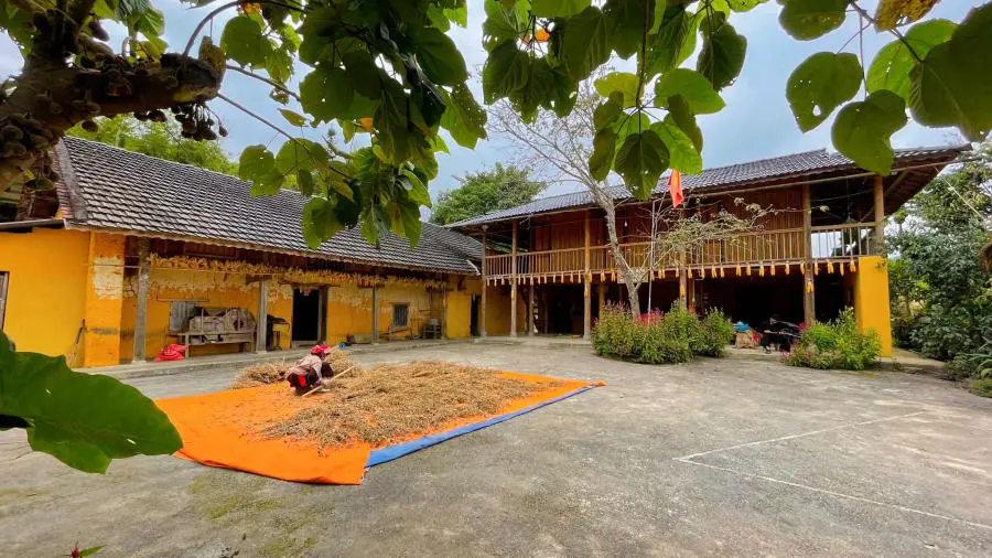 Độc đ&aacute;o Những nếp nh&agrave; tr&igrave;nh tường ở H&agrave; Giang 10