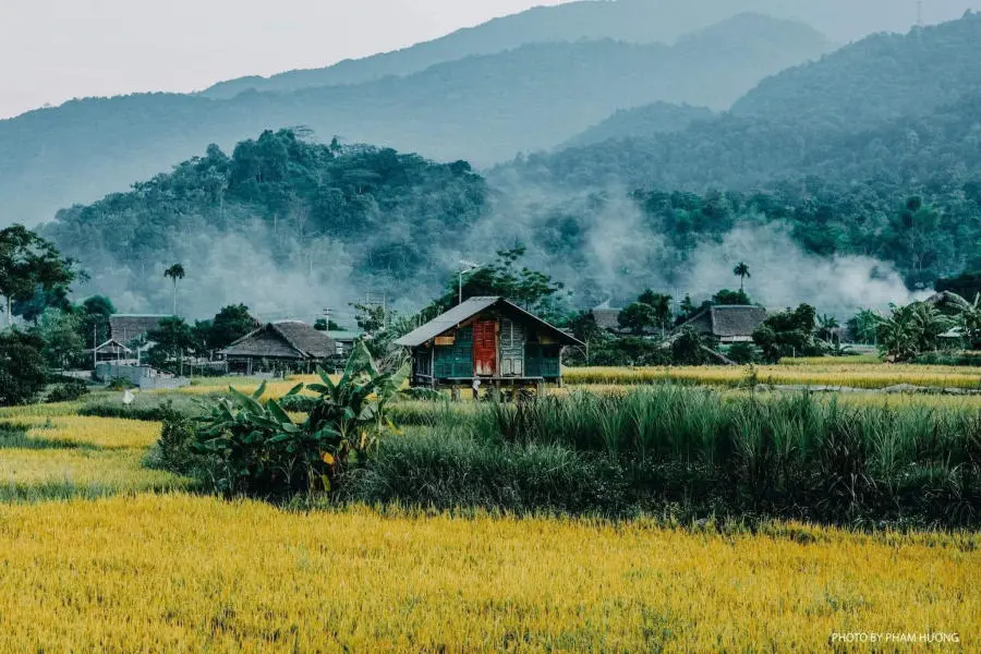 L&agrave;ng qu&ecirc; H&agrave; Giang y&ecirc;n b&igrave;nh v&agrave;o mỗi buổi chiều tr&ecirc;n cao nguy&ecirc;n đ&aacute; 2