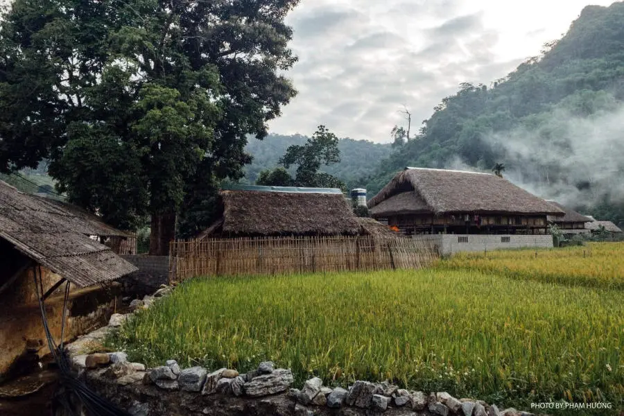L&agrave;ng qu&ecirc; H&agrave; Giang y&ecirc;n b&igrave;nh v&agrave;o mỗi buổi chiều tr&ecirc;n cao nguy&ecirc;n đ&aacute; 4