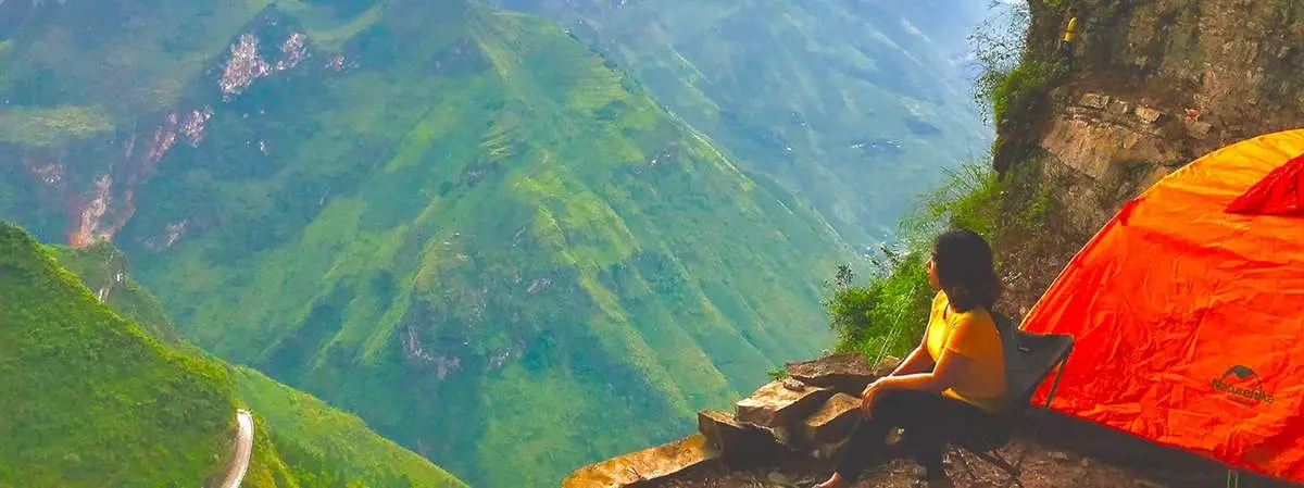 Lại đây nghe Nguyễn Thị Hòa review leo vách đá trắng Hà Giang!