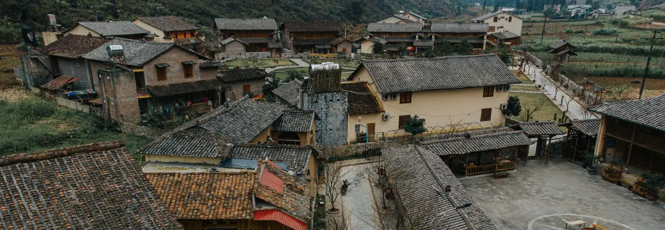 Làng văn hóa dân tộc Mông, nét kiến trúc đặc trưng vùng cao nguyên đá