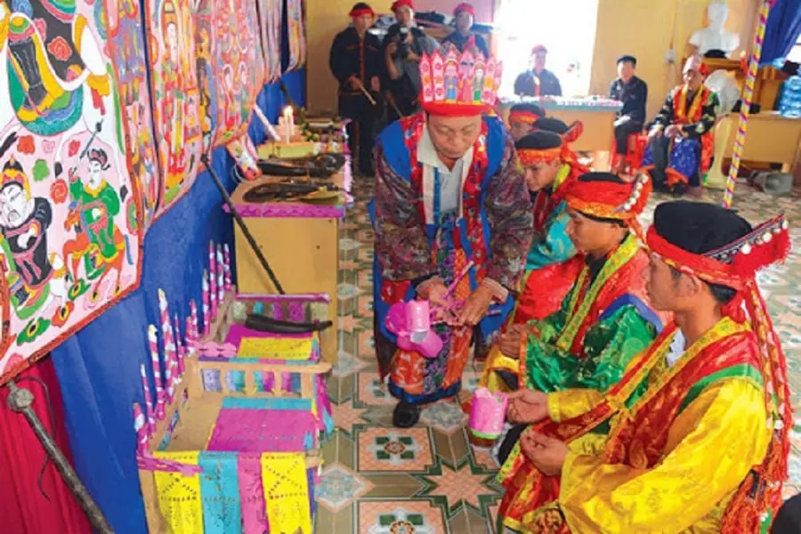 Lễ hội Cấp Sắc của người Dao H&agrave; Giang - Lễ hội trưởng th&agrave;nh của b&agrave; con v&ugrave;ng cao 3