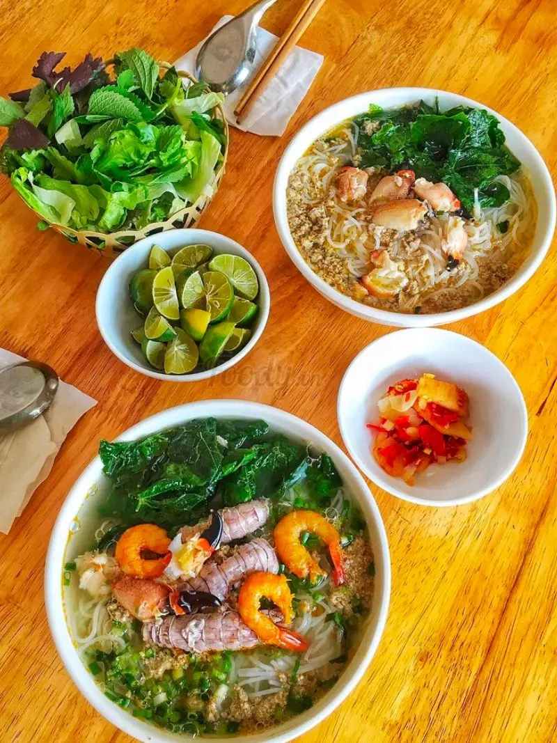 Đặc sắc b&uacute;n c&ugrave; kỳ mang đậm hương vị ẩm thực xứ biển 8