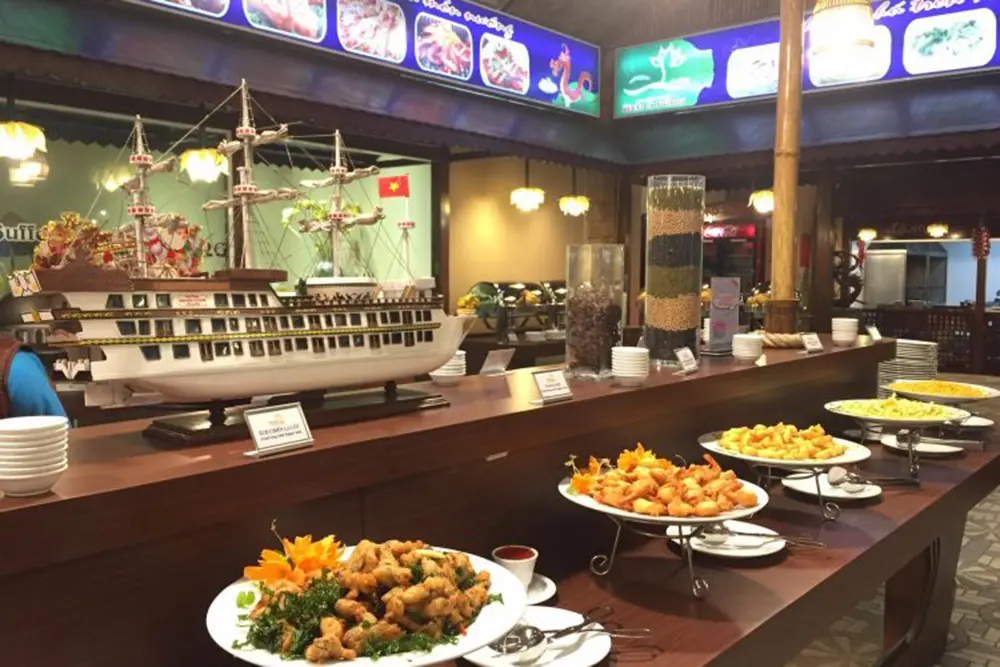 Nh&agrave; h&agrave;ng Sen &Aacute; Đ&ocirc;ng Hạ Long - Buffet hải sản sang, xịn, mịn 10