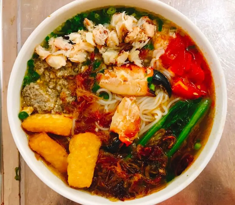 Đặc sắc bún cù kỳ mang đậm hương vị ẩm thực xứ biển