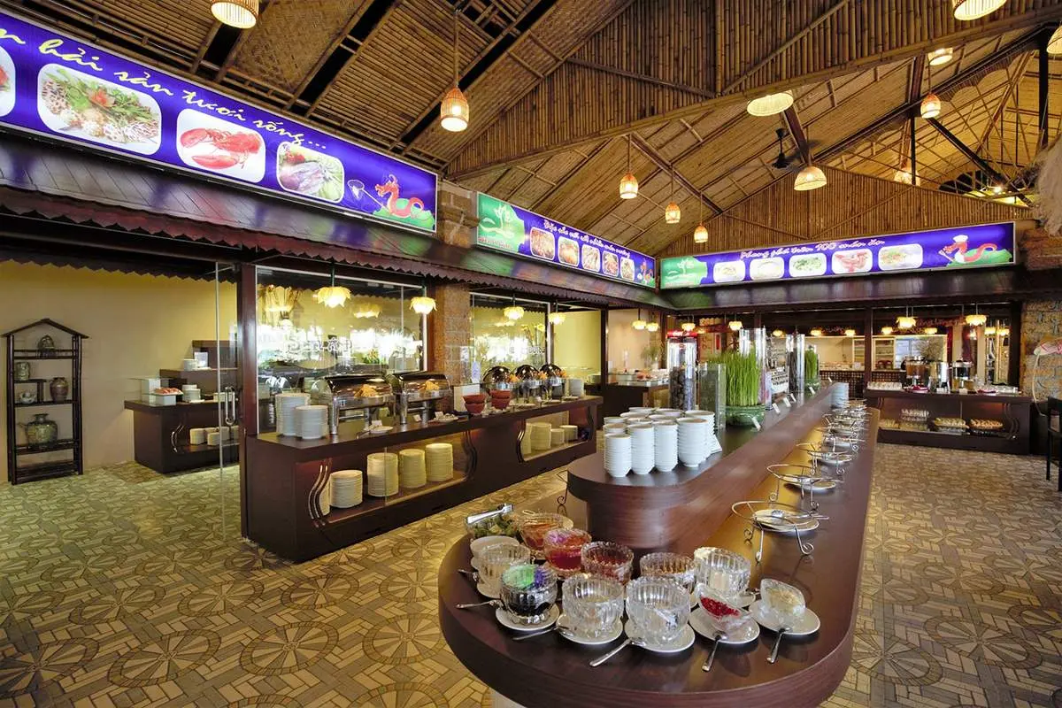 Nhà hàng Sen Á Đông Hạ Long - Buffet hải sản sang, xịn, mịn