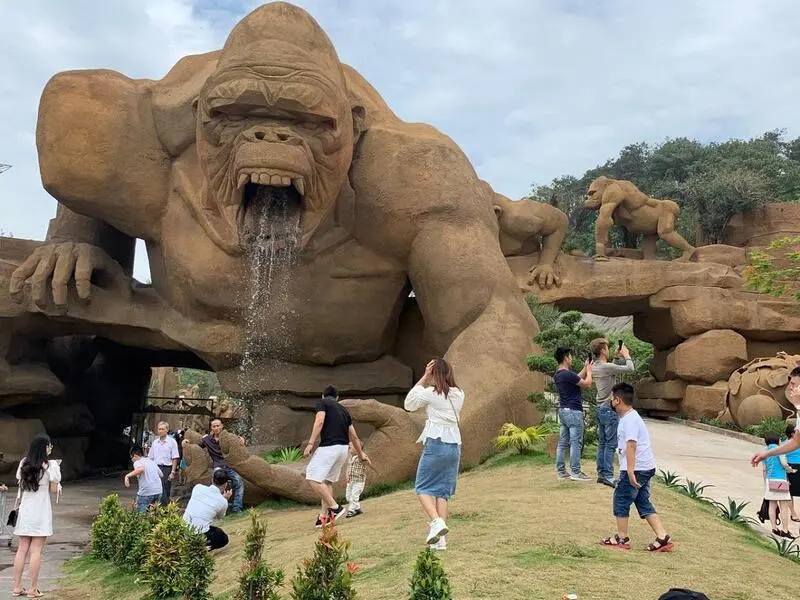 Công viên King Kong Tuần Châu, vẻ đẹp đến từ những công trình điêu khắc 5