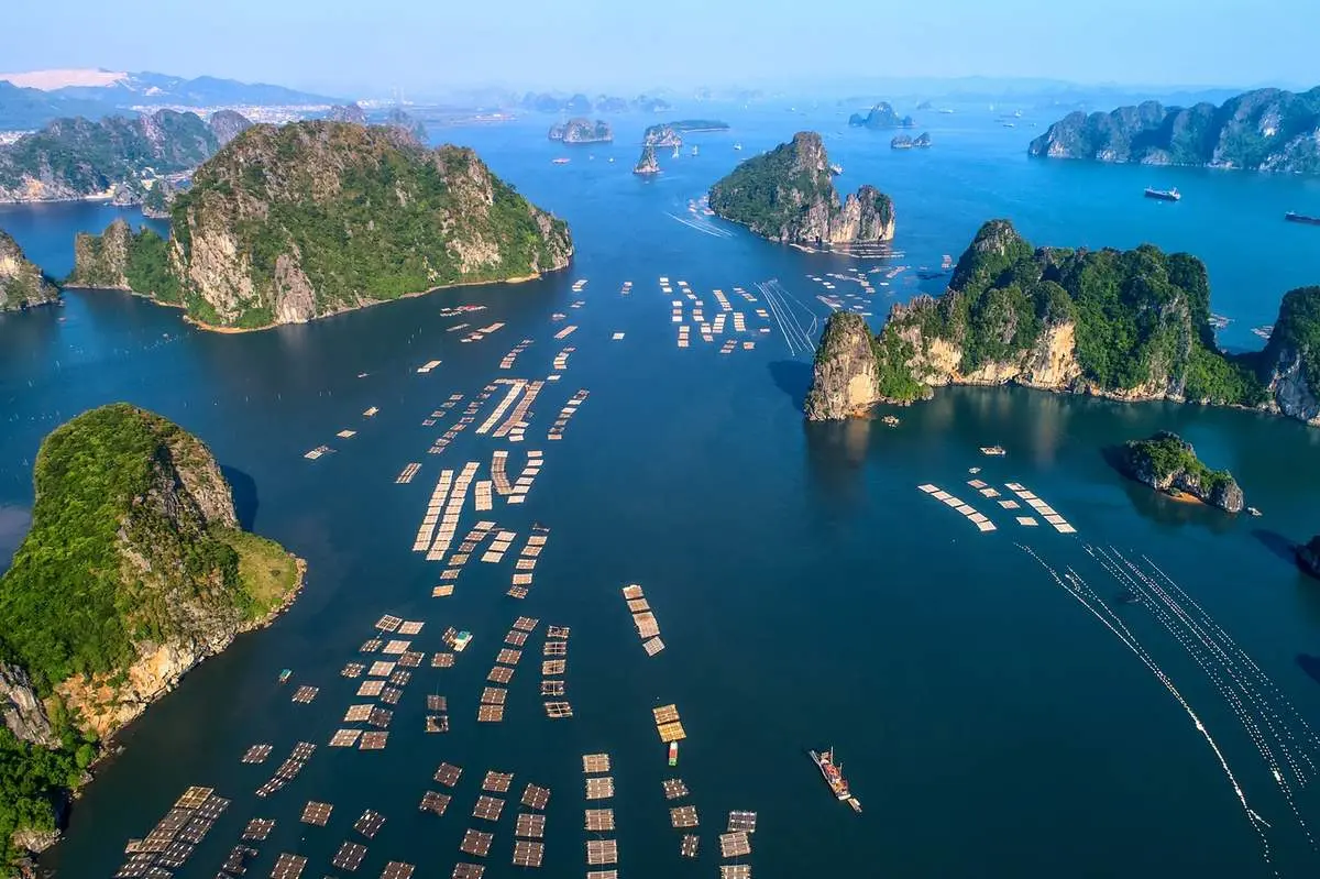 Du lịch Hạ Long - C&ugrave;ng Phạm Duy Long ngắm nh&igrave;n Hạ Long từ thủy phi cơ 2