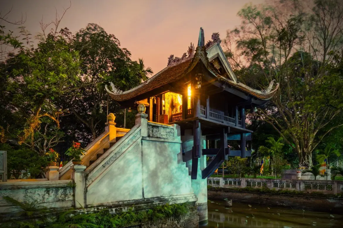 Chùa Một Cột - Ngôi chùa có kiến trúc độc đáo nhất Châu Á