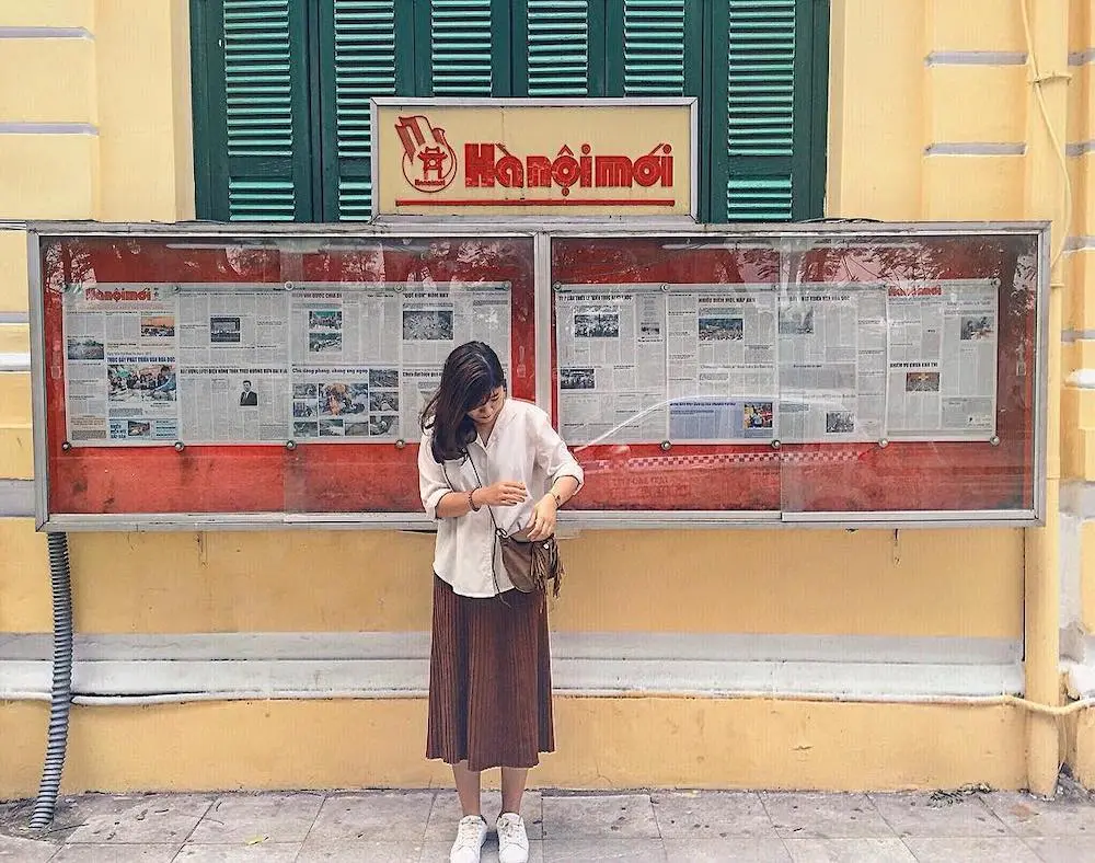 &lsquo;A l&ecirc; hấp&rsquo; 7 điểm sống ảo ở H&agrave; Nội cho nhiều tấm ảnh triệu tim 6