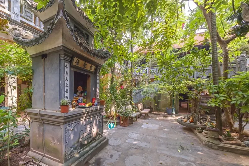 Ch&ugrave;a Thi&ecirc;n Ph&uacute;c di t&iacute;ch kiến tr&uacute;c, nghệ thuật giữa l&ograve;ng thủ đ&ocirc; 4