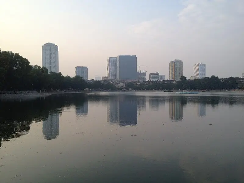 Hồ Th&agrave;nh C&ocirc;ng: Kh&ocirc;ng gian xanh v&agrave; k&yacute; ức của Thủ đ&ocirc; 2