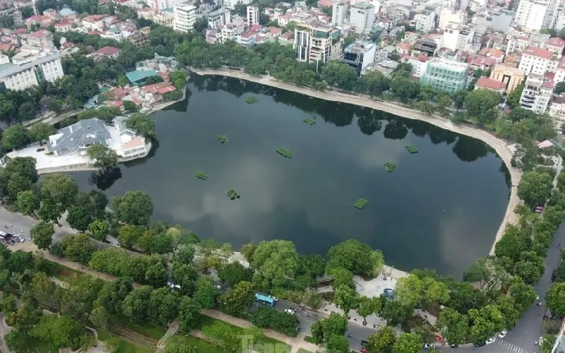 Hồ Thiền Quang: G&oacute;c xanh b&igrave;nh y&ecirc;n giữa l&ograve;ng H&agrave; Nội 3