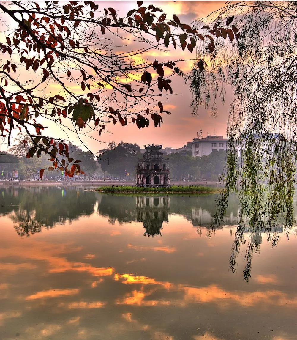 Mơ màng bình yên top 5 địa điểm ngắm hoàng hôn Hà Nội 4