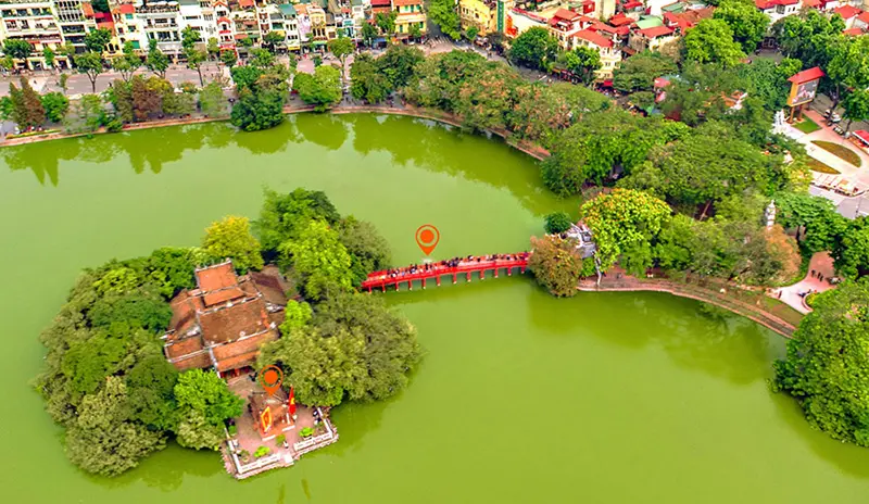 Tham quan đền Ngọc Sơn, chi&ecirc;m nghiệm vẻ đẹp t&acirc;m linh l&acirc;u đời 4