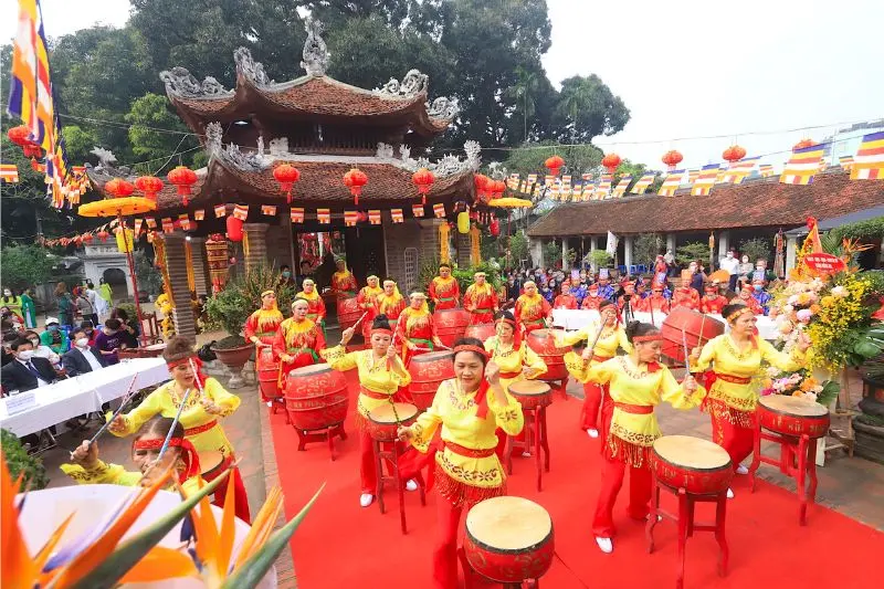 Viếng thăm chùa Láng với nét đẹp uy nghi gần 900 năm tuổi 13