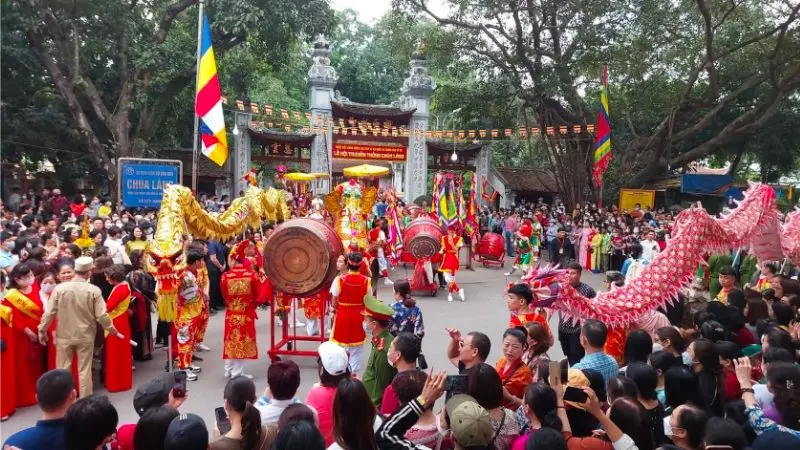 Viếng thăm chùa Láng với nét đẹp uy nghi gần 900 năm tuổi 12