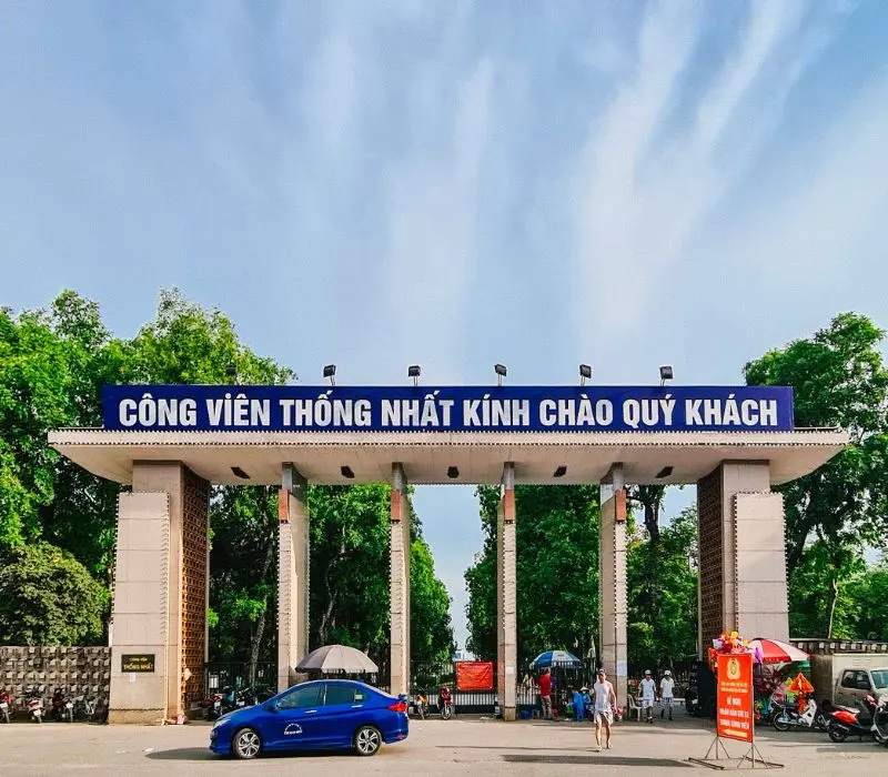 Ghé công viên Thống Nhất dạo chơi trong lá phổi xanh của Thủ đô