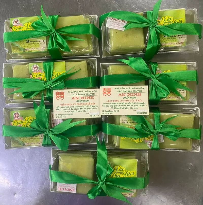 B&aacute;nh cốm H&agrave; Nội, hương vị ngọt ng&agrave;o của mảnh đất thủ đ&ocirc; 8