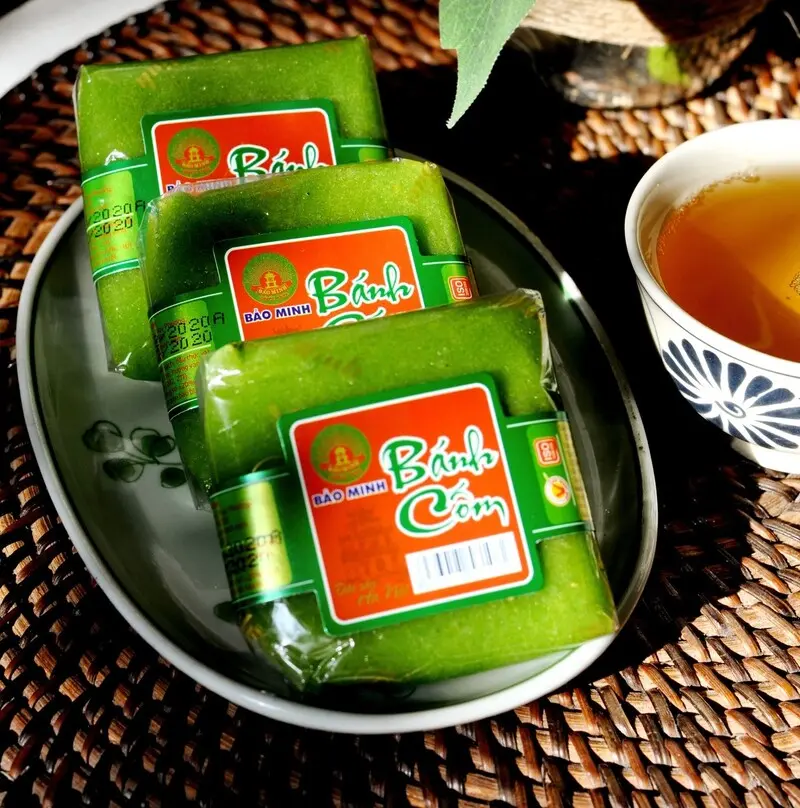 B&aacute;nh cốm H&agrave; Nội, hương vị ngọt ng&agrave;o của mảnh đất thủ đ&ocirc; 9